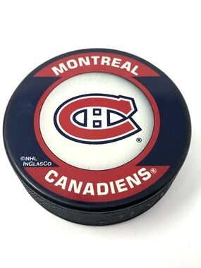 NHL Montreal Canadiens official hockey puck